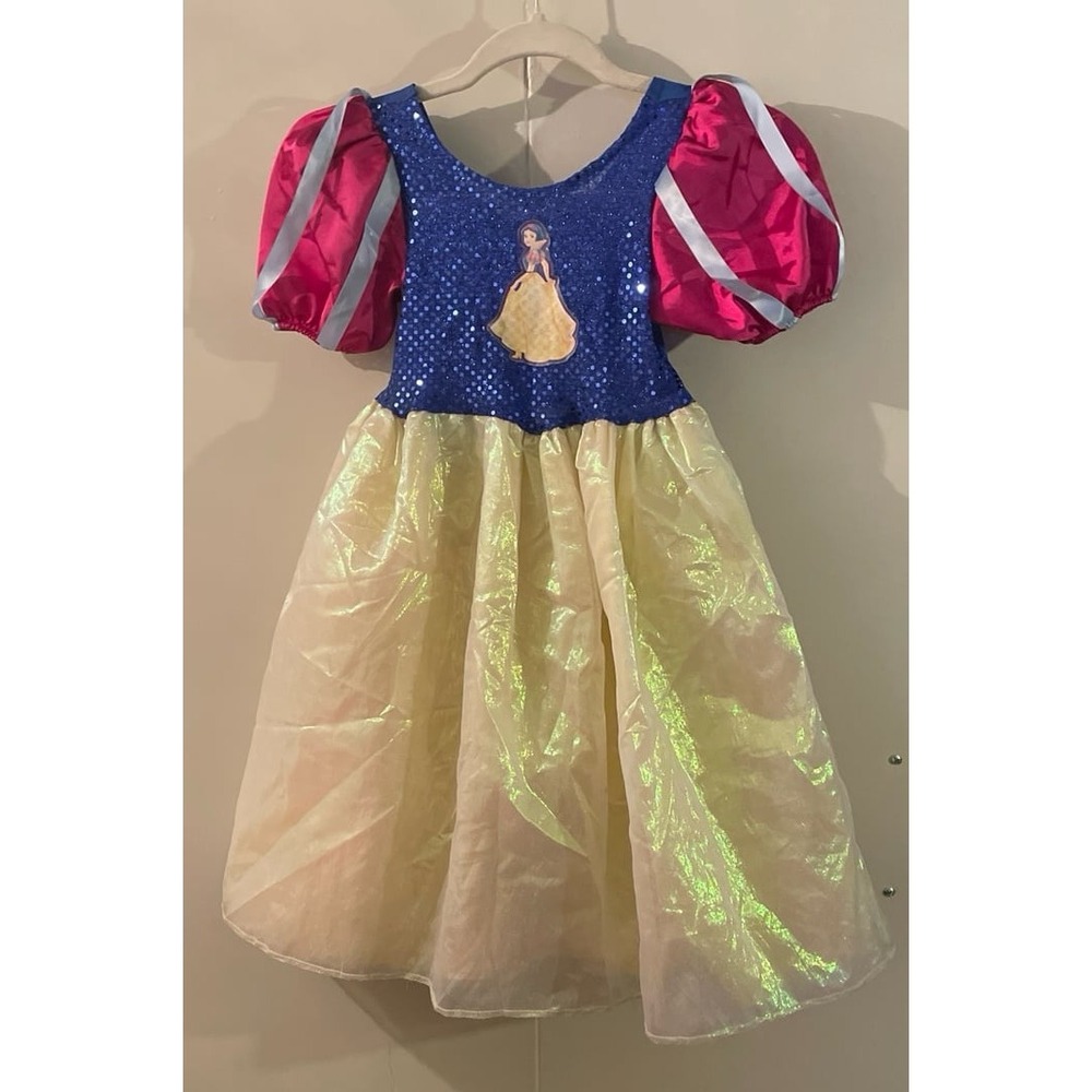 Disney Store - Snow White Costume Set Dress & Shoes - Size 2/4T princess party